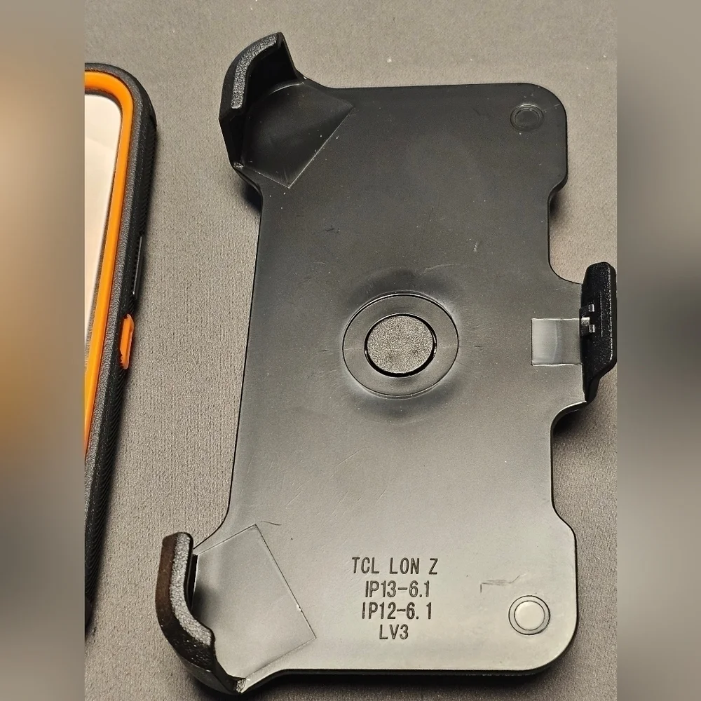 NEW Case & Holster for IPHONE 13 Pro Orange & Black